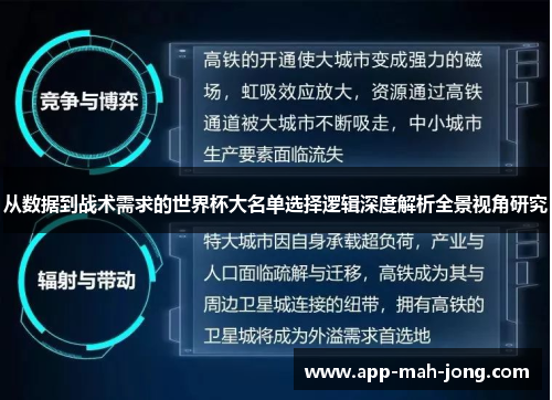 从数据到战术需求的世界杯大名单选择逻辑深度解析全景视角研究